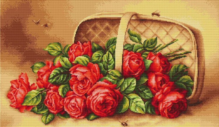 Для вышивки корзина Для вышивки корзина